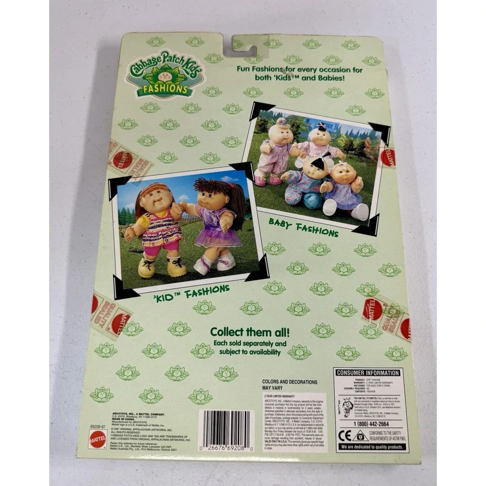 Vintage 1997 Cabbage Patch Kids Kid Fashion Outfit Set Ballerina CPK *BRAND NEW*